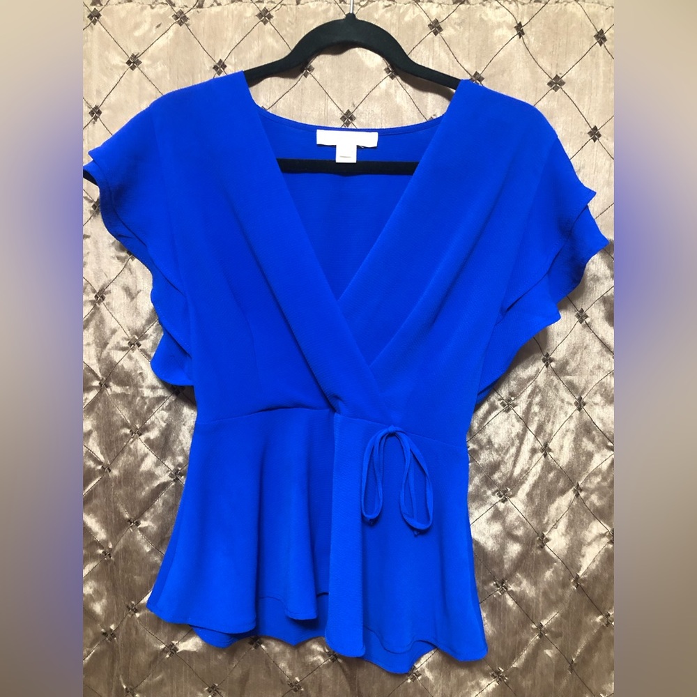Monteau Los Angeles Woman Nice Shirt, Blue, Medium